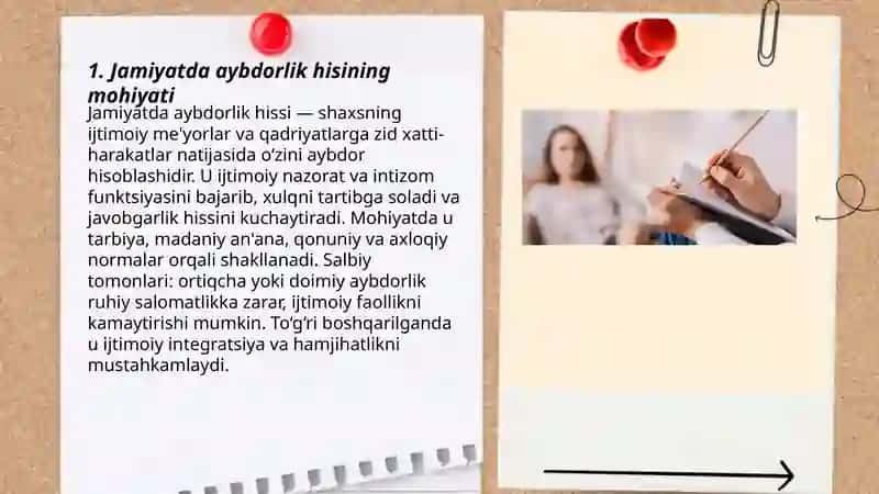 Jamiyatda Aybdorlik Hisi 3