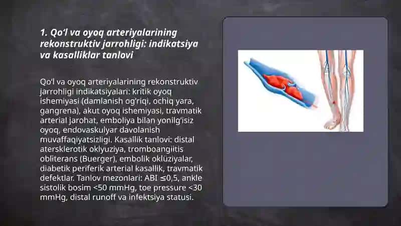 Zamonaviy rekonstruktiv operatsiyalar 3
