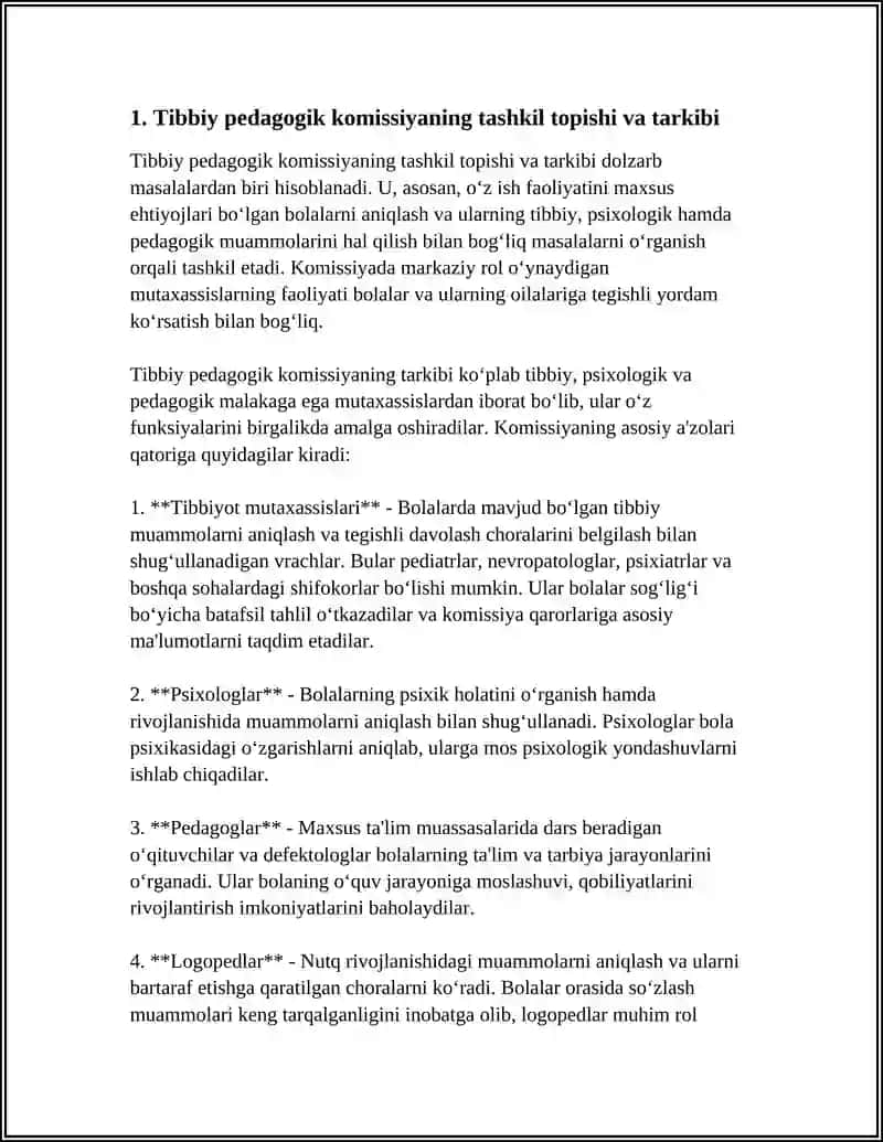 Tibbiy Pedagogik Komissiya Faoliyati 3