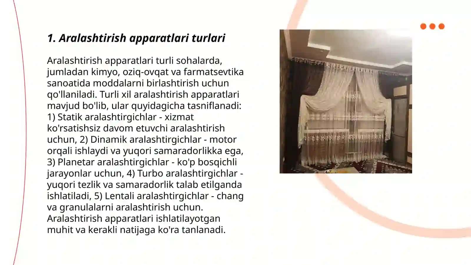 Zamonaviy aralashtirish apparatlari 3
