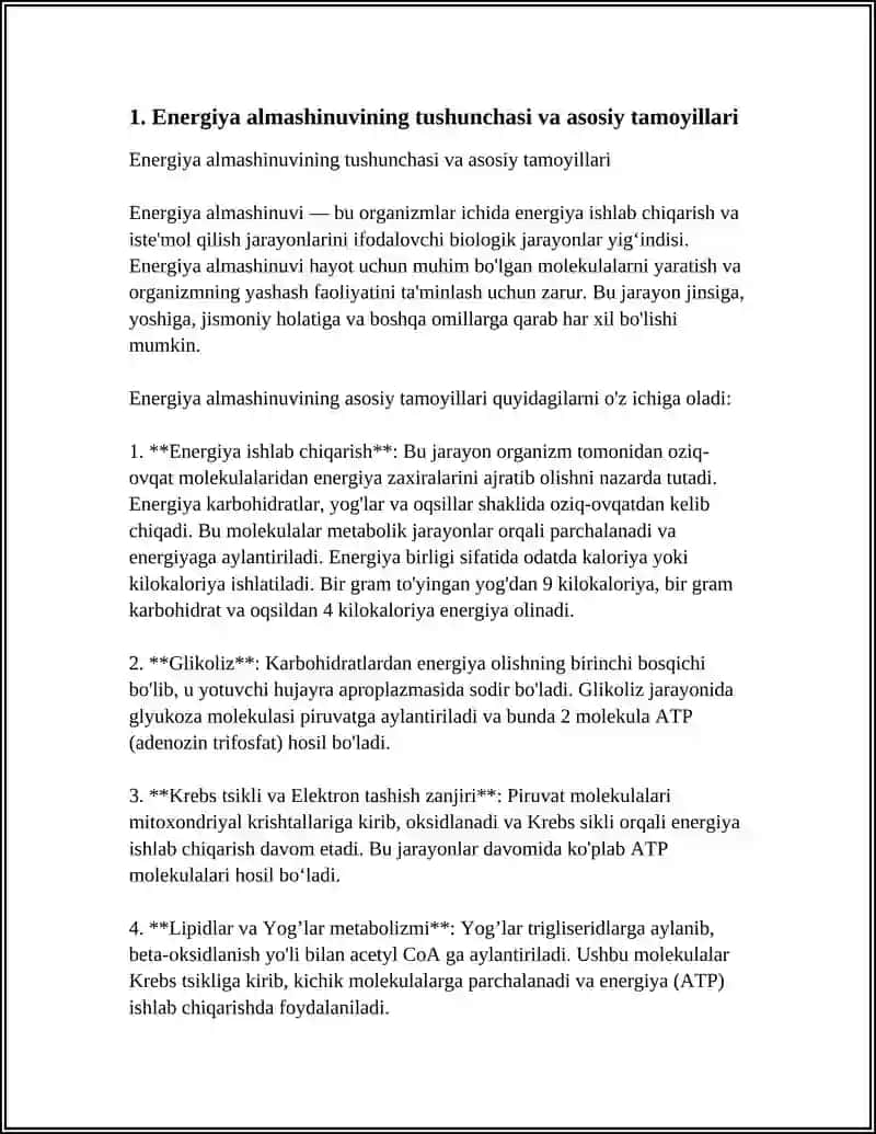 ENERGIYA ALMASHINUVINING BOSHQARILISHI 3