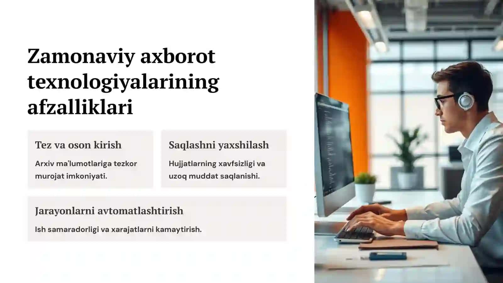 Arxiv ishiga zamonaviy axborot texnologiyalarini joriy etish 3