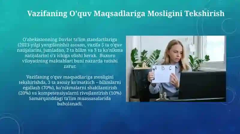 Vazifa Taqdimoti 3