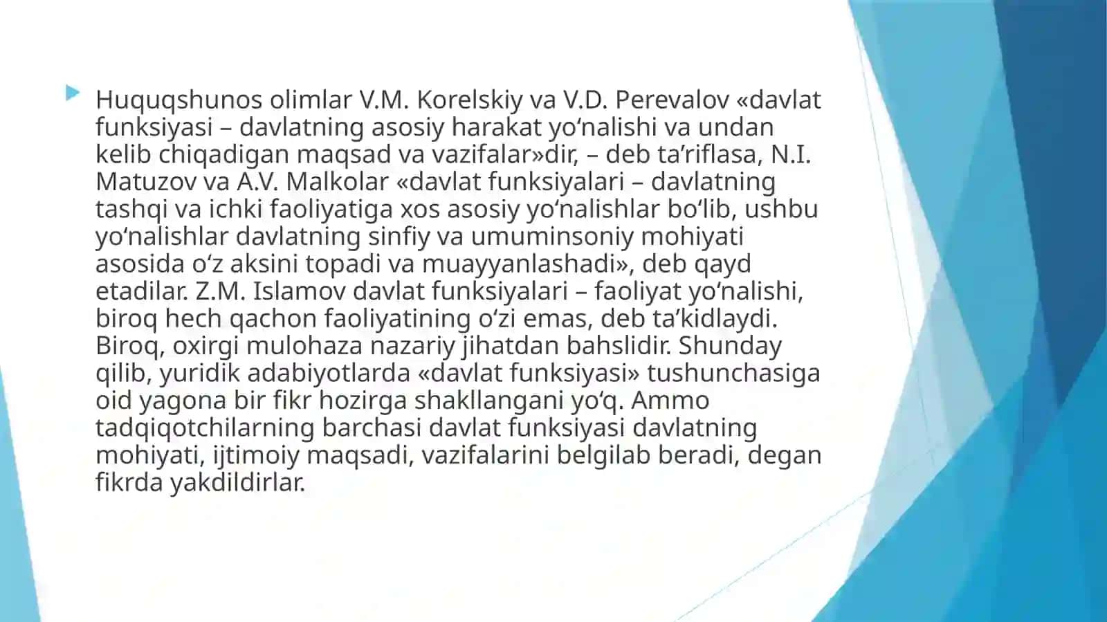 Davlat funksiyalari tushunchasi va turlari 3