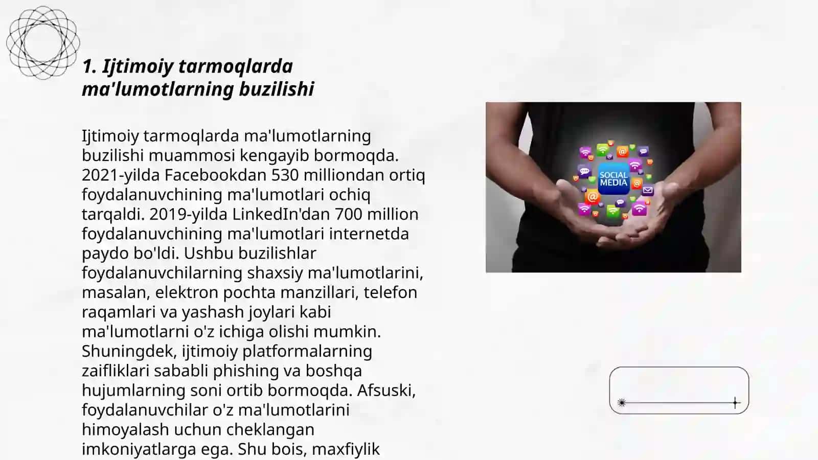 Ijtimoiy tarmoqlarda axborot hurujlari va tahdidlar 3