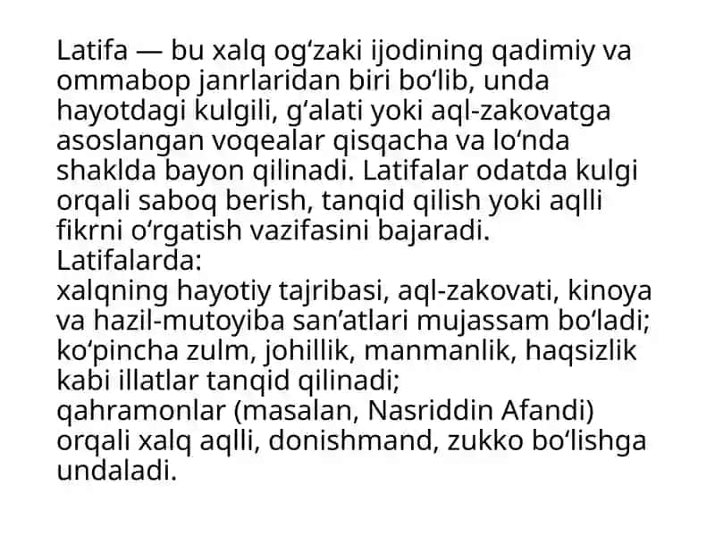 Latifalar 3