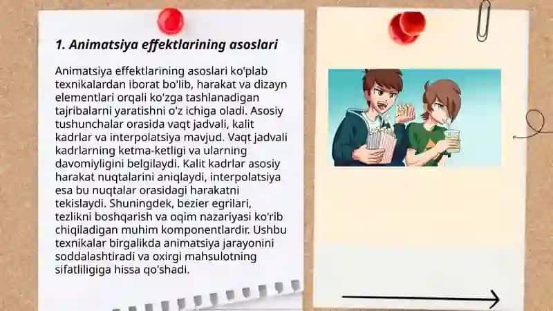 Animatsiya effektlari.Taqdimot namoyishini boshqarish. 3