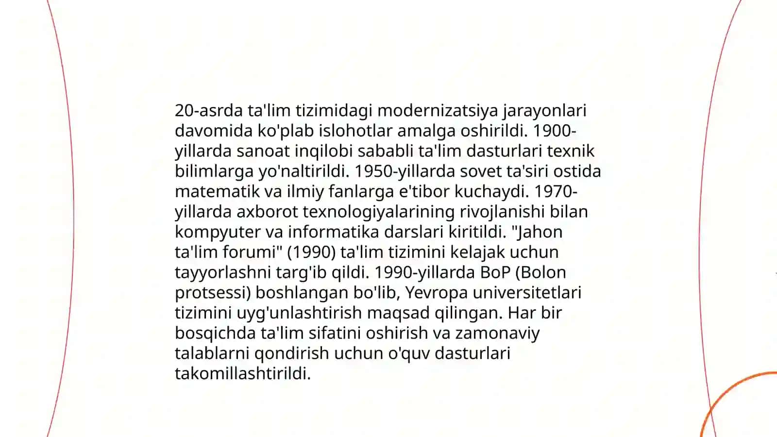 20-asr Jahon Ta'lim Tizimi 3