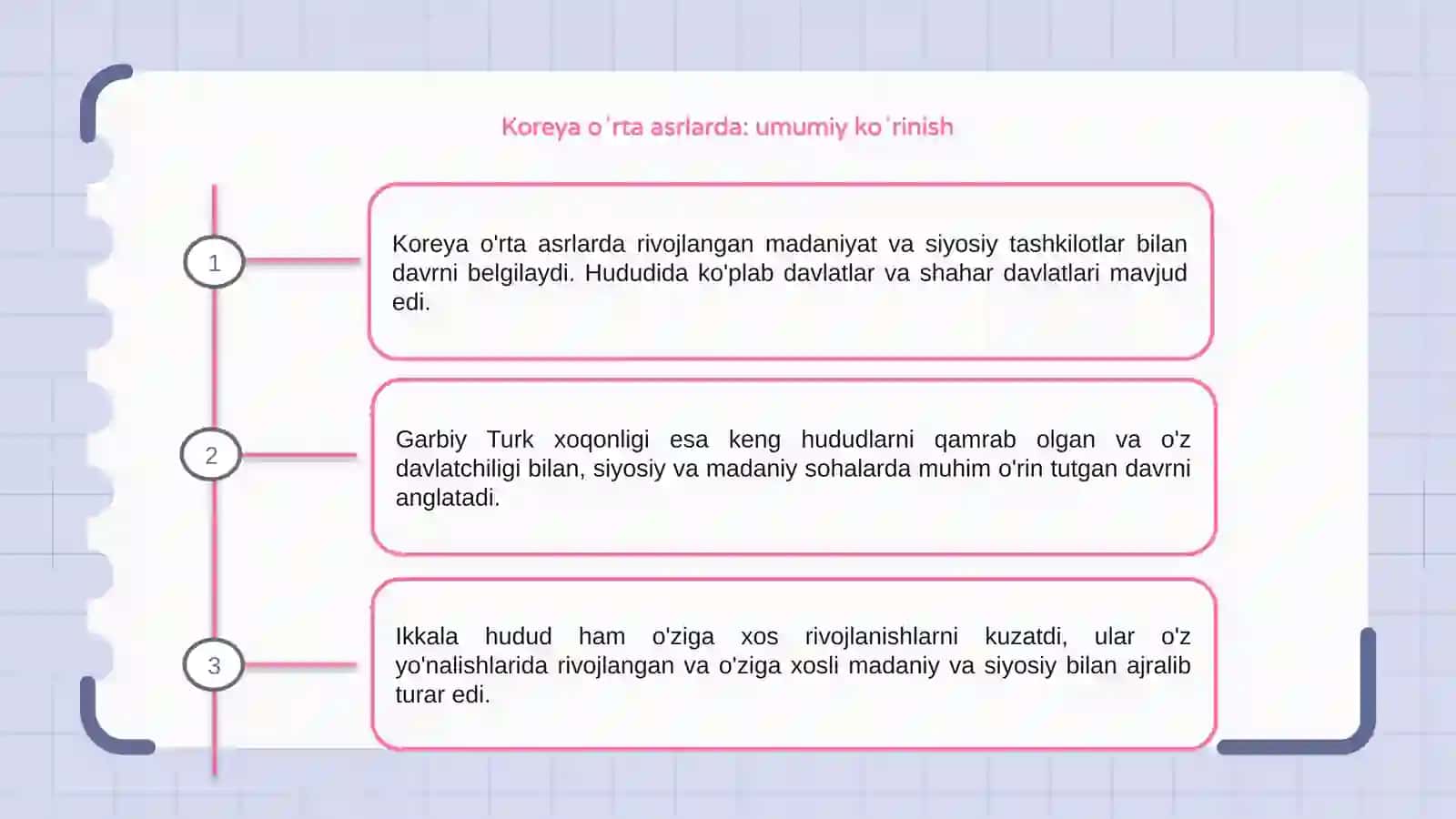 Koreya o'rtasi asrlarda va Garbiy Turk xoqonligi 3