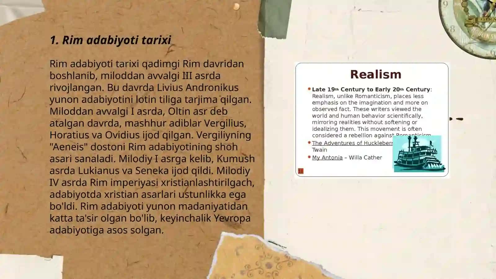 Rim adabiyoti tarixi 3