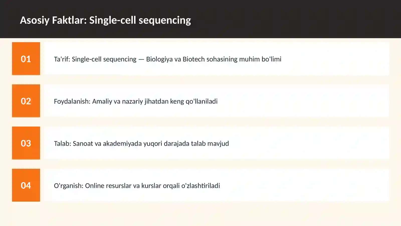 Single-cell sequencing 3