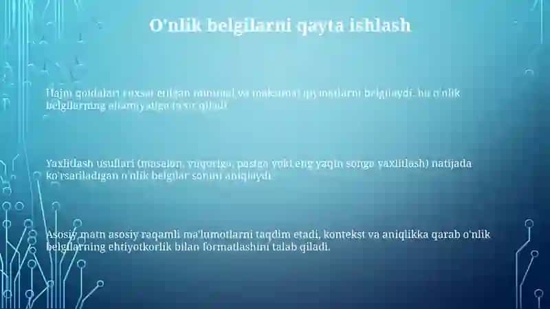 Oʻlchamlar qoʻyish qoidalari 3