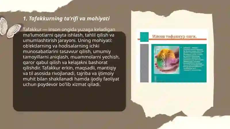 Tafakkur haqida tushuncha 3