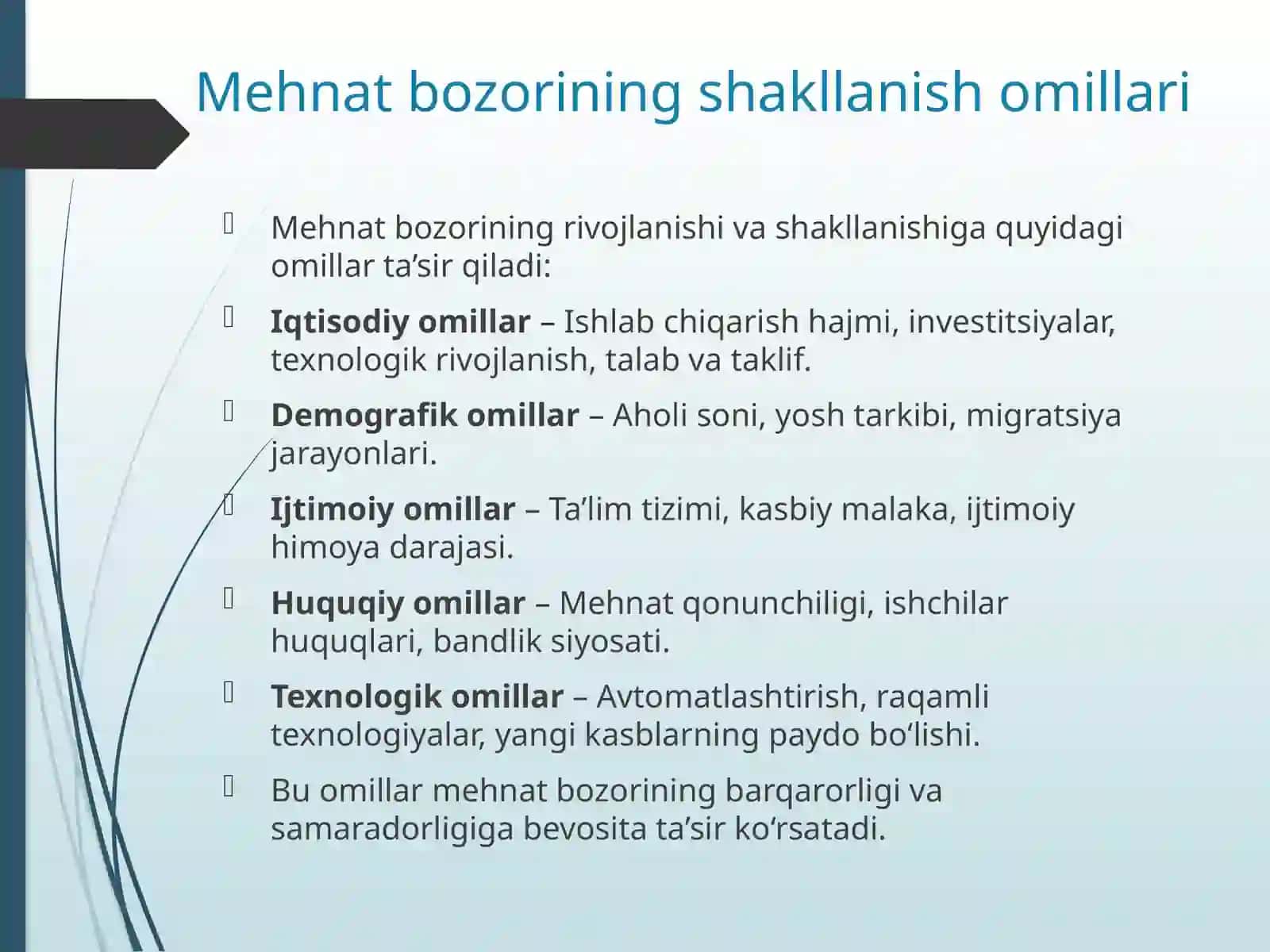 MEHNAT BOZORINING SHAKLLANISHI 3