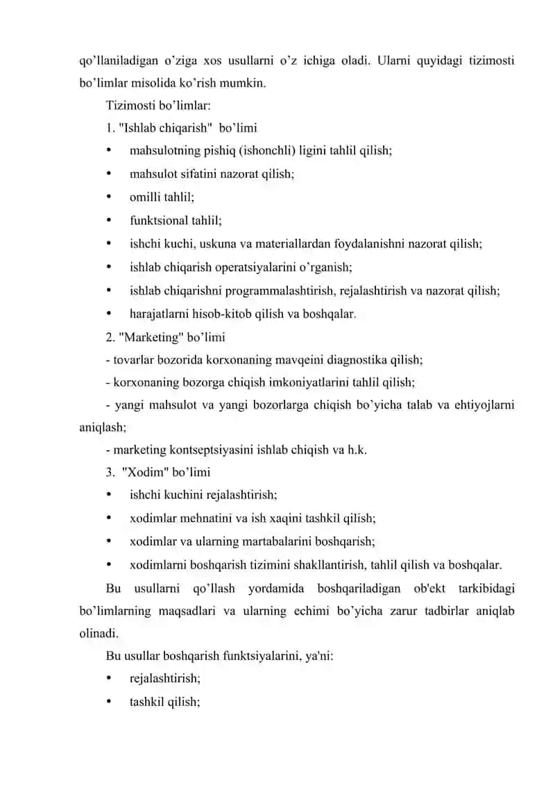 Boshqarish usullari 3