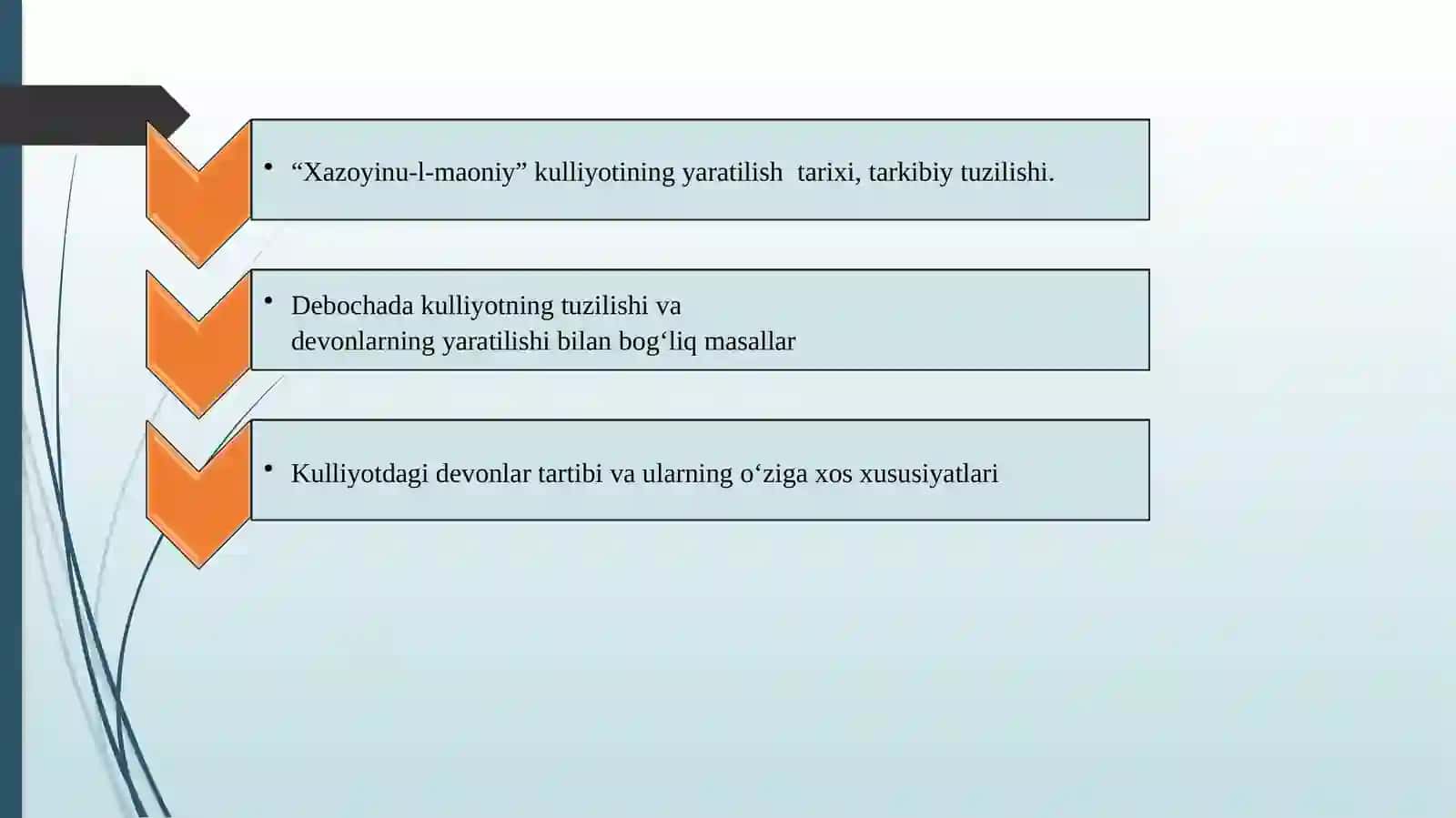 ALISHER NAVOIY  LIRIKASI 3