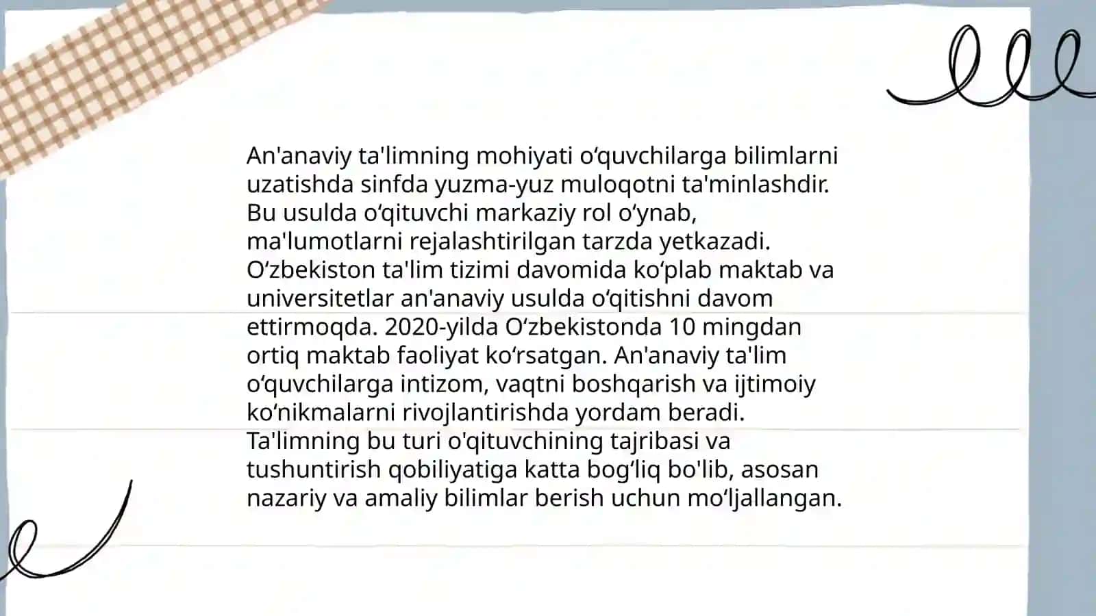 An'anaviy va innovatsion ta'limning qiyosiy tahlili 3