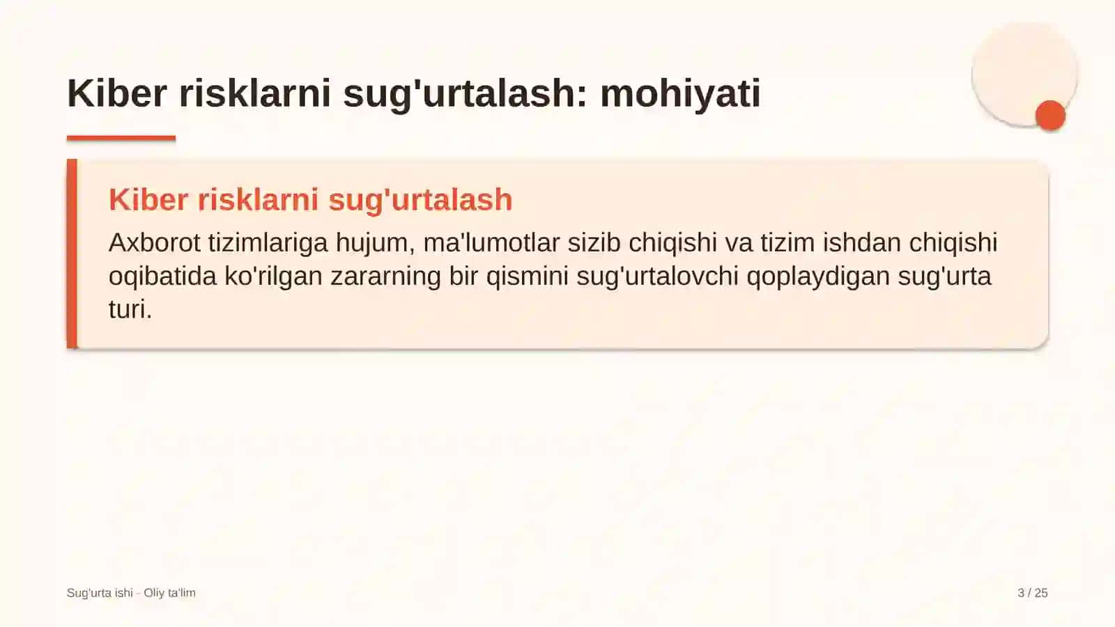 Gulchilikda kiber risklarni sug'urtalash 3