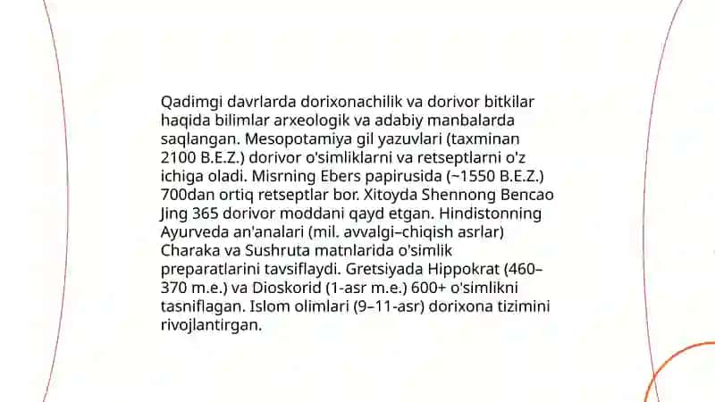 Farmasevtikaning tarixi va rivojlanishi 3