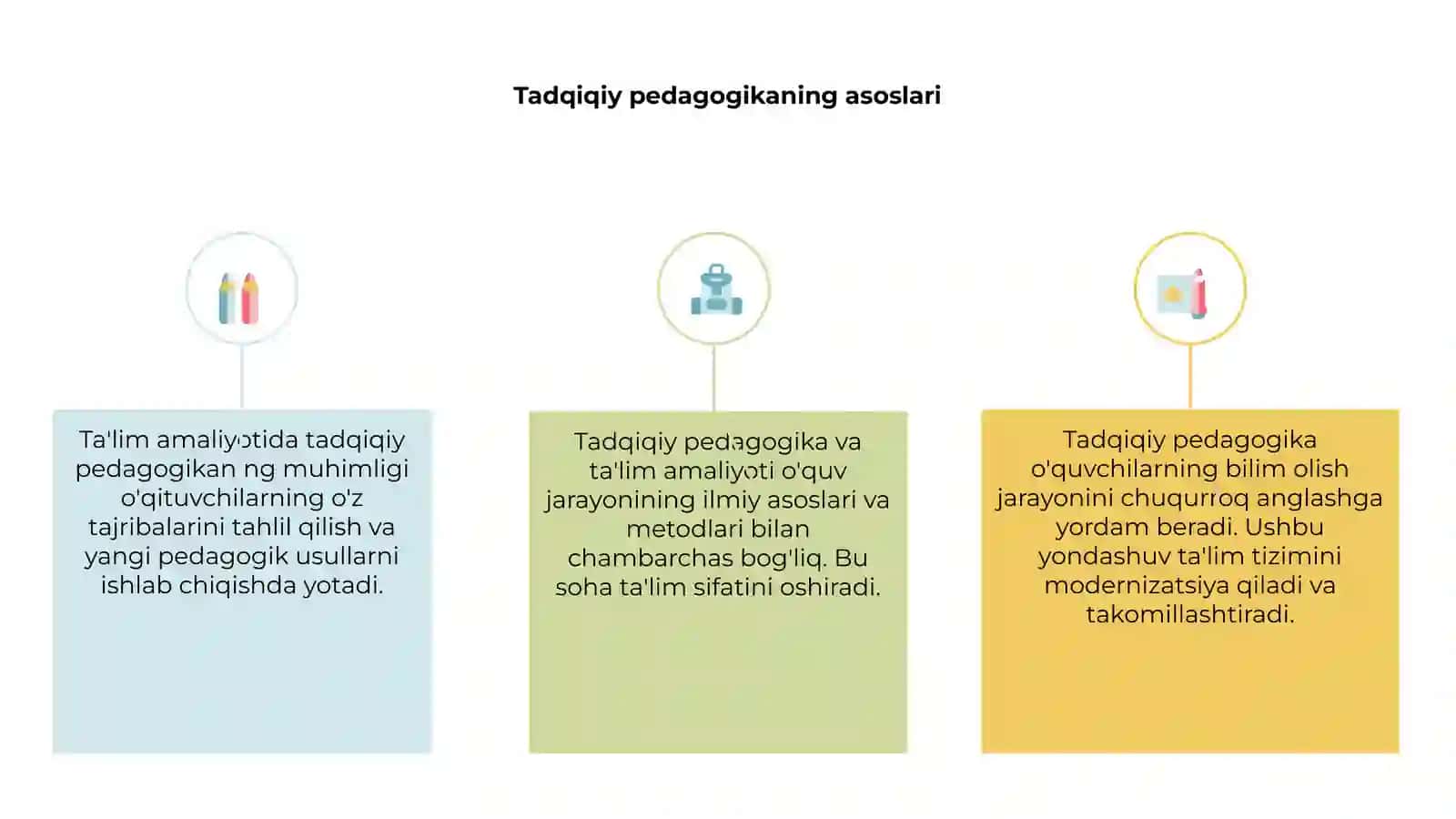 Tadqiqiy pedagogika va taʼlim amaliyoti 3