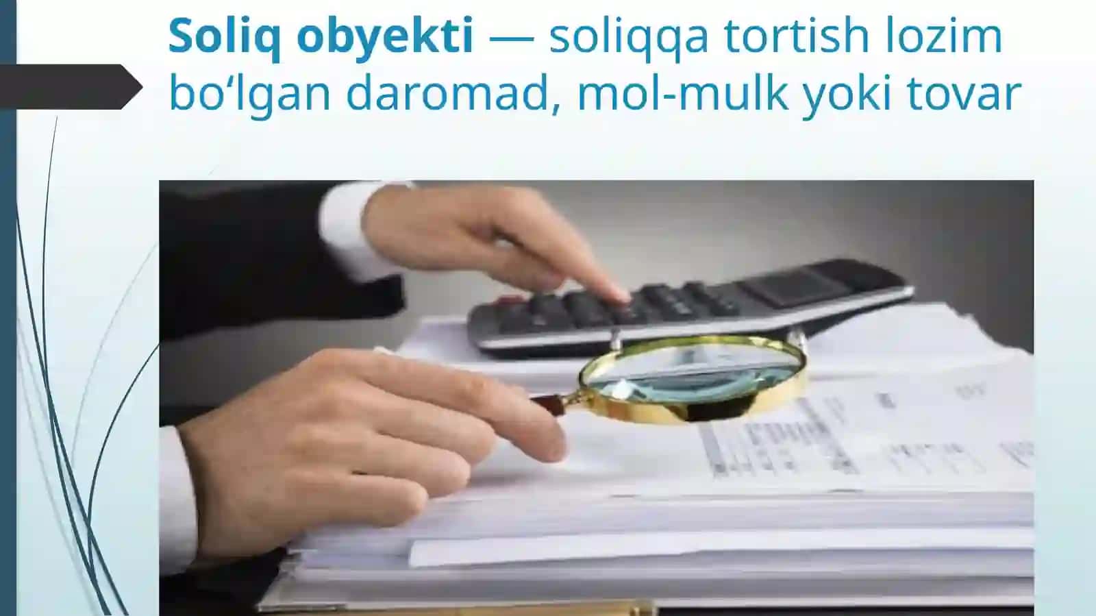 SOLIQQA TORTISH ASOSLARI 3