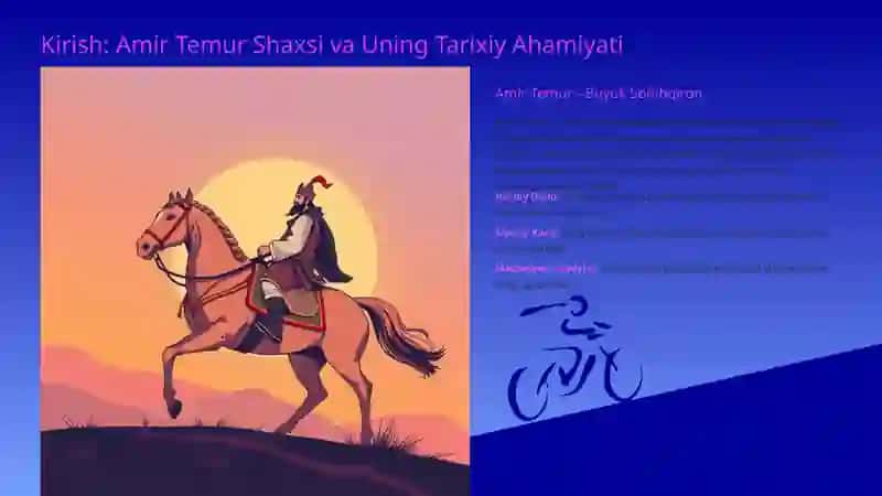 Temuriylar Davlati: Buyuk Imperiyaning Yuksalishi va Tanazzuli 3