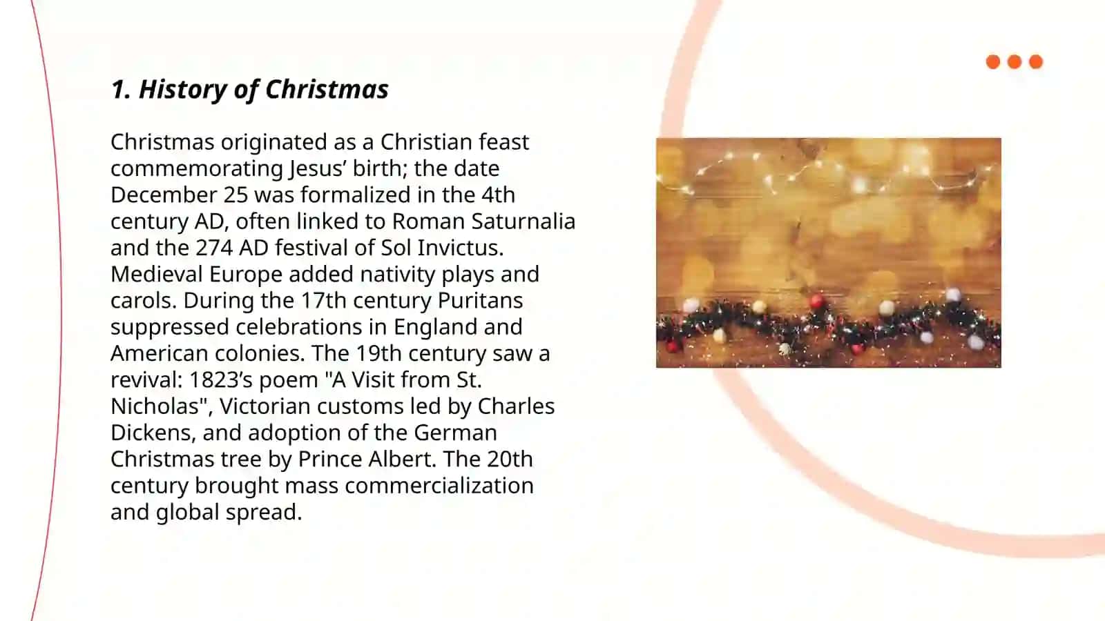 History of Christmas 3