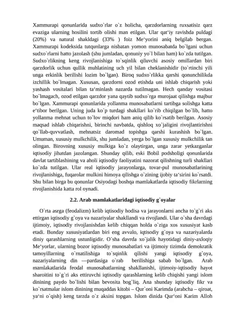 Qadimgi Iqtisodiy Ta'limotlar 3