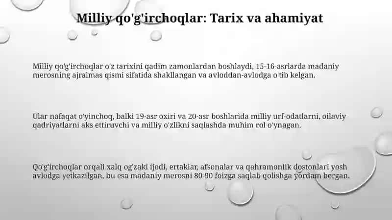 Milliy qo'g'irchoqlarni tayyorlash 3