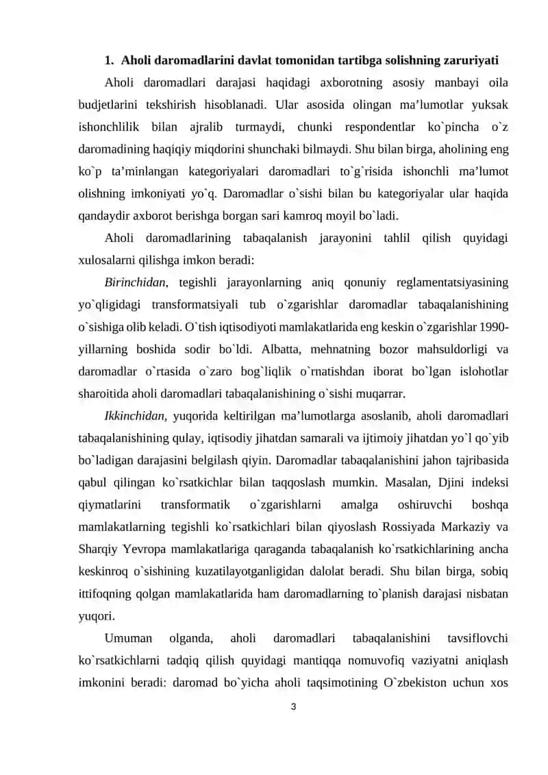 АHОLI DАRОMАDLАRINI DАVLАT TОMОNIDАN TАRTIBGА SОLISH 3