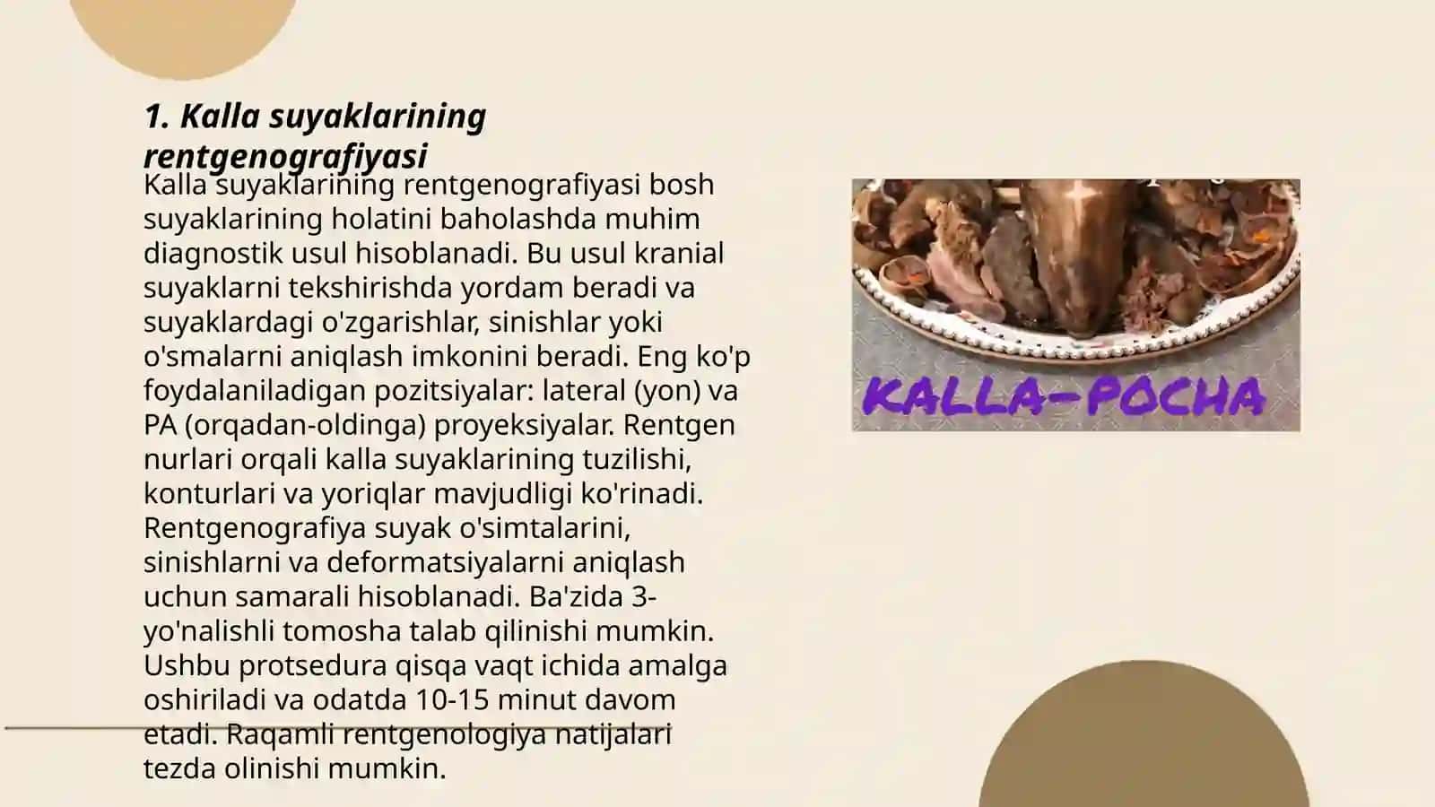 Kalla suyaklarining rentgenanatomiyasi 3