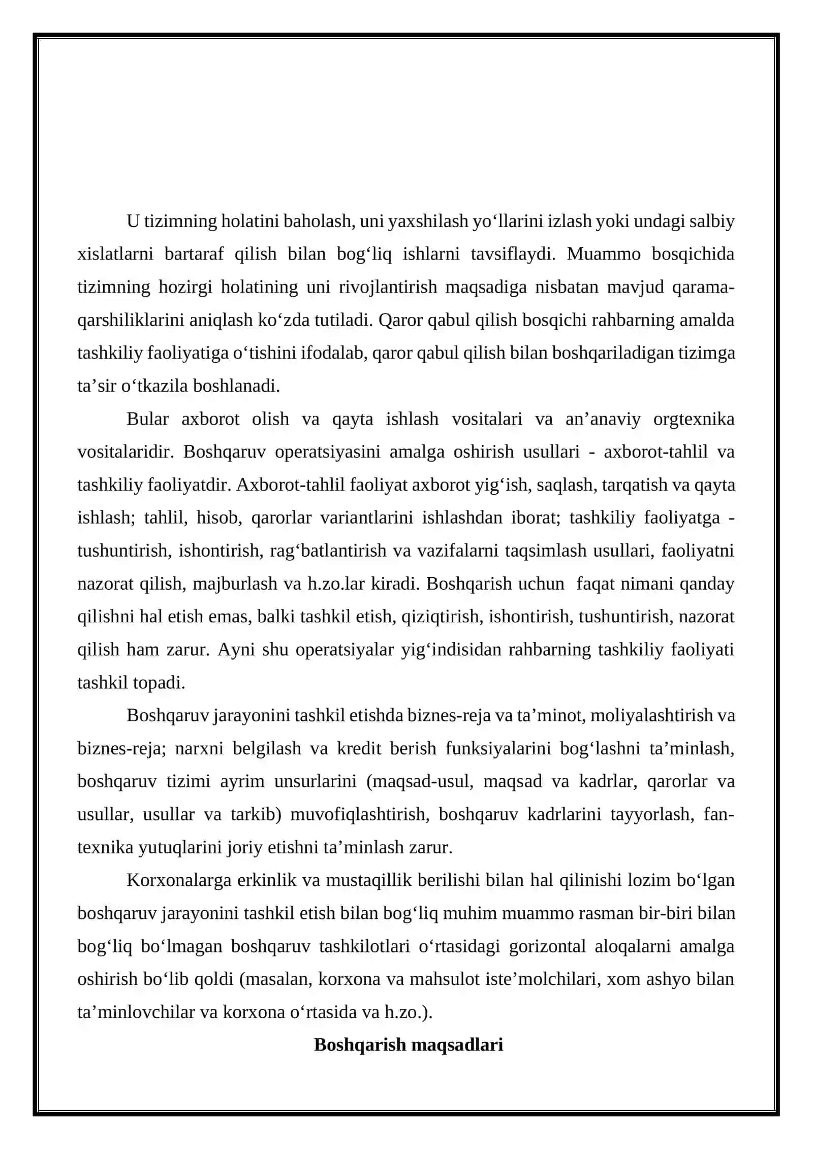 MENEJMENTNING NAZARIY ASOSLARI 3