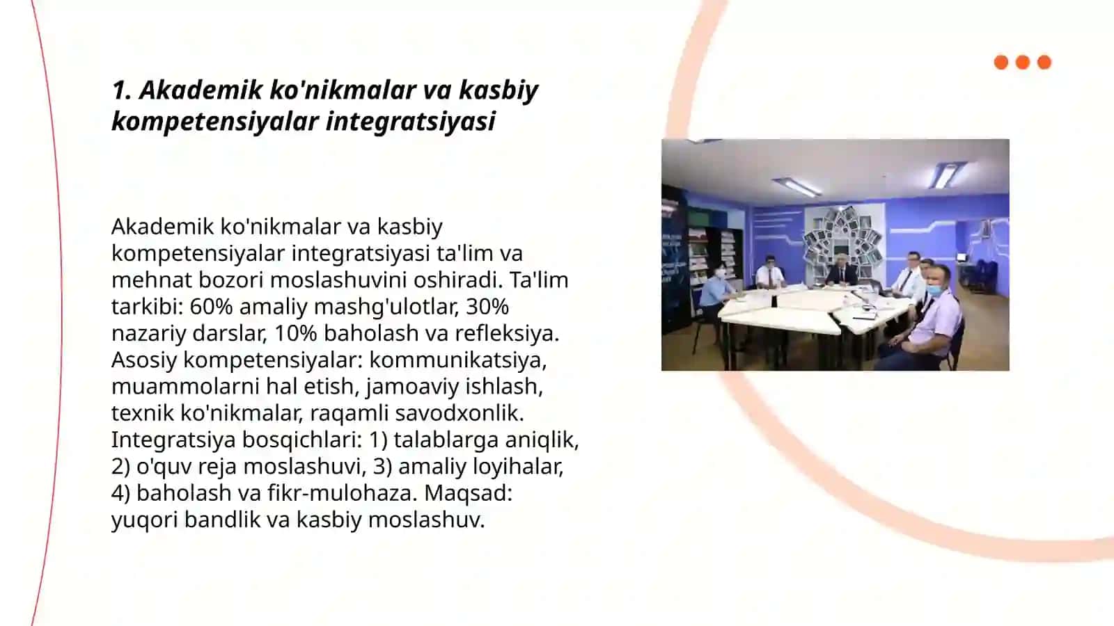 Professional ta'limida akademik ko'nikmalarning o'rni 3