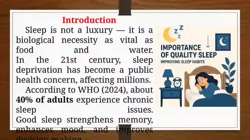The Importance of Quality Sleep and Improving Sleep Habits 3