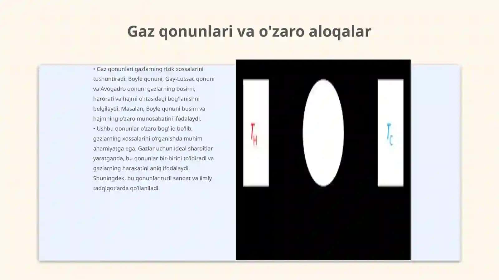 O'zgarmas haroratda gaz xossalari 3