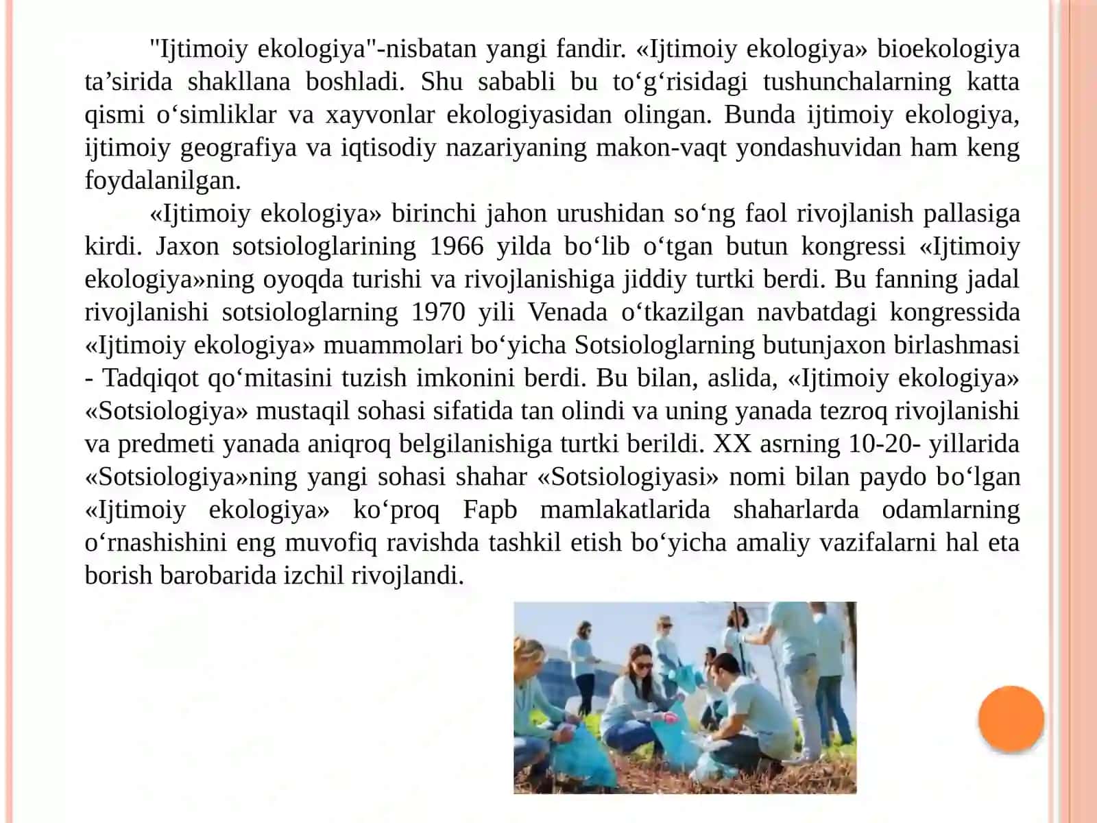 AMALIY №11: IJTIMOIY EKOLOGIYA 3