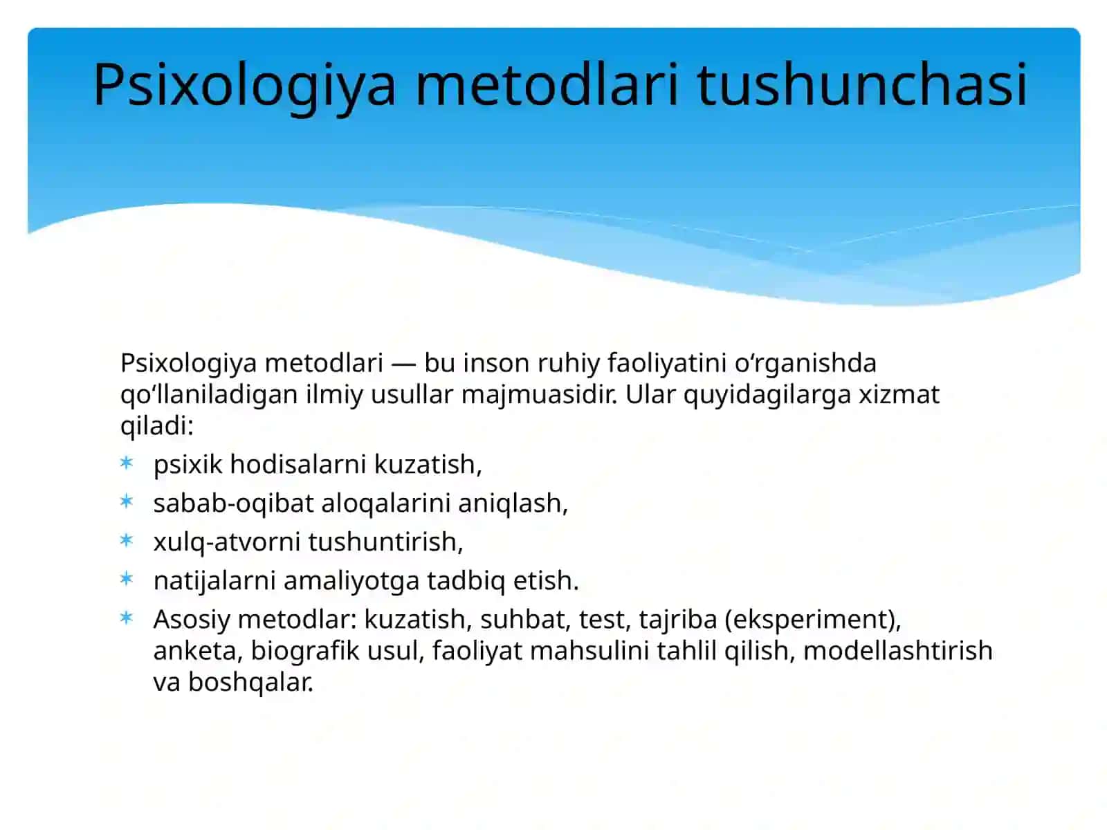 Psixologiya metodlari 3