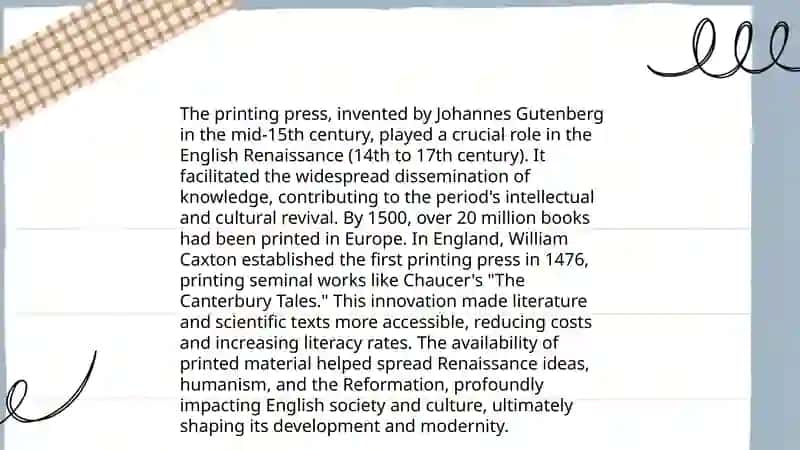 English Renaissance period literature 3