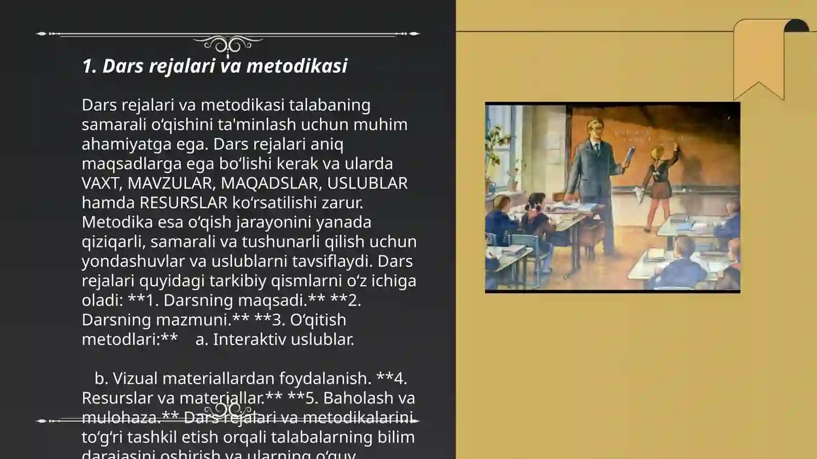 Dars rejalari va metodikasi 3