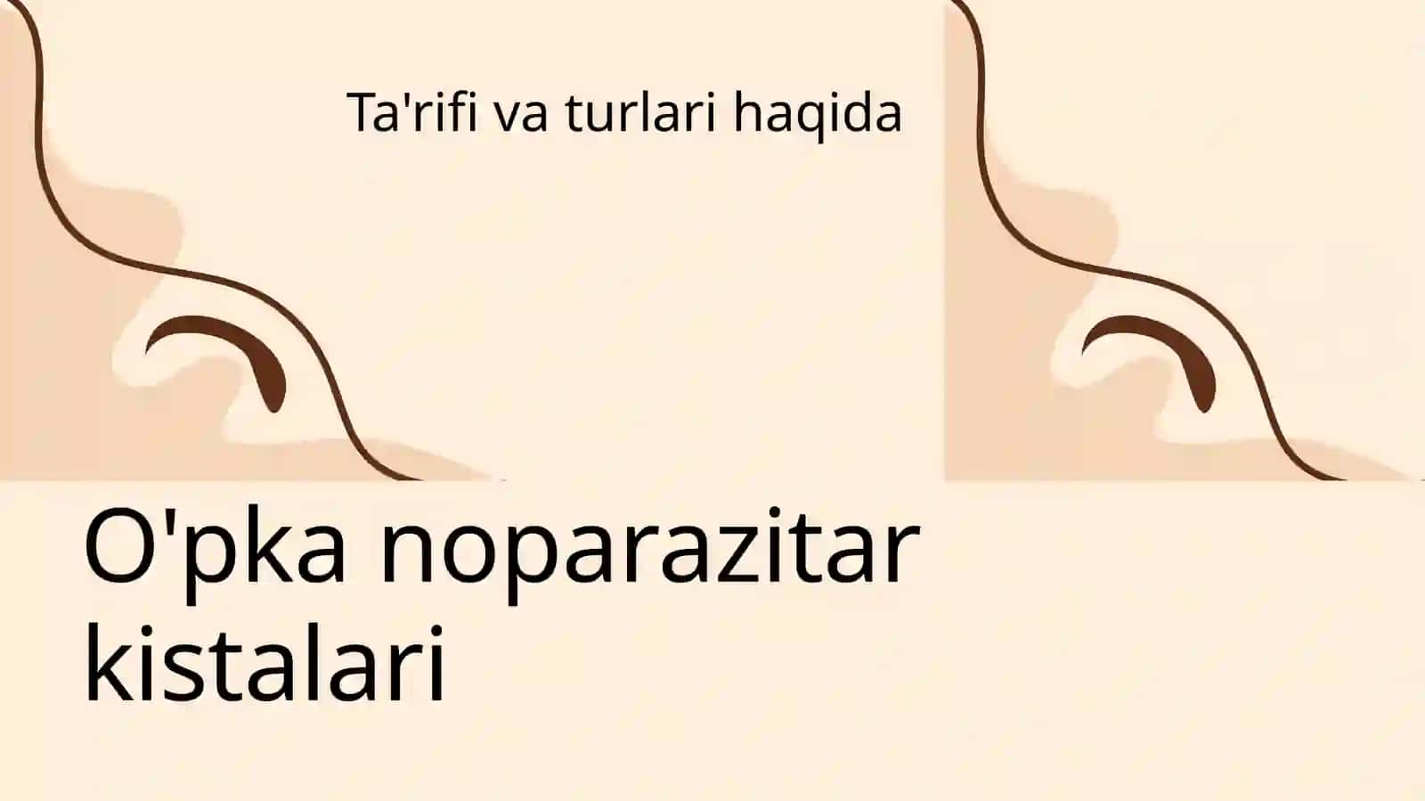 O'pka noparazitar kistalari. Spontan pnevmotoraks 3