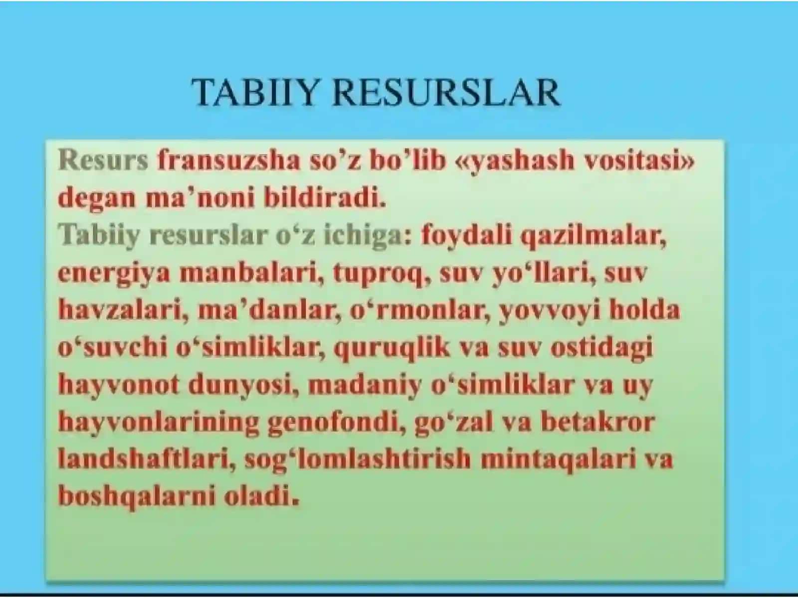 Umumiy ekalogiya 3