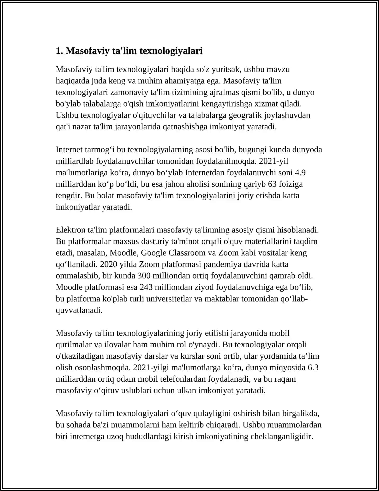MASOFADAN O‘QITISHNING PROGRAMMA VA TEXNIK VOSITALARI 3