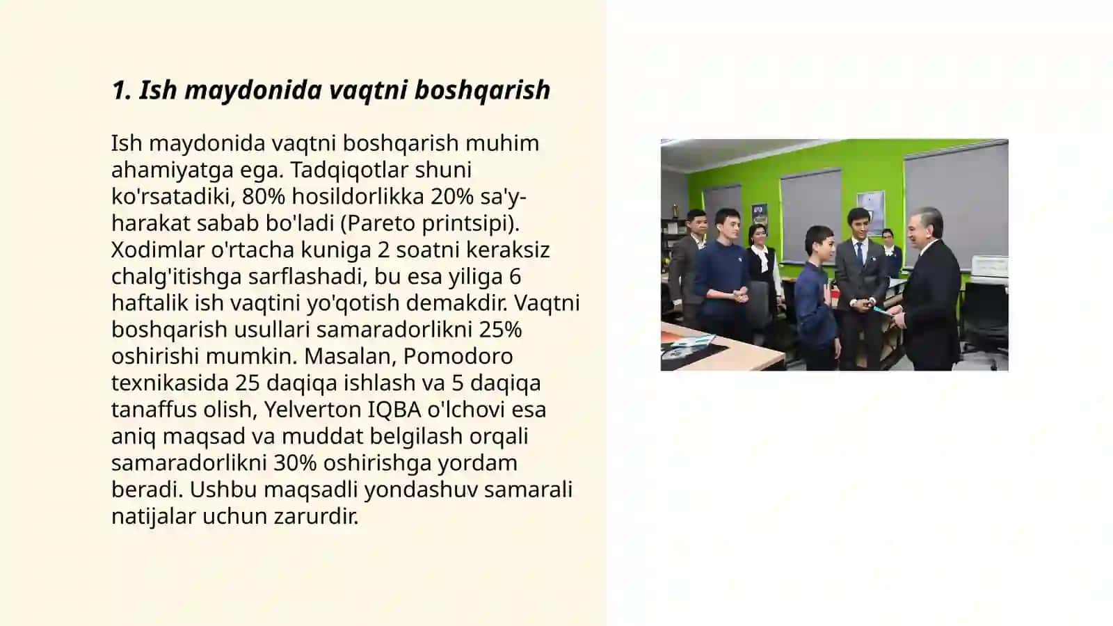 Gap ustida ishlashga oid mustaqil ishlar 3