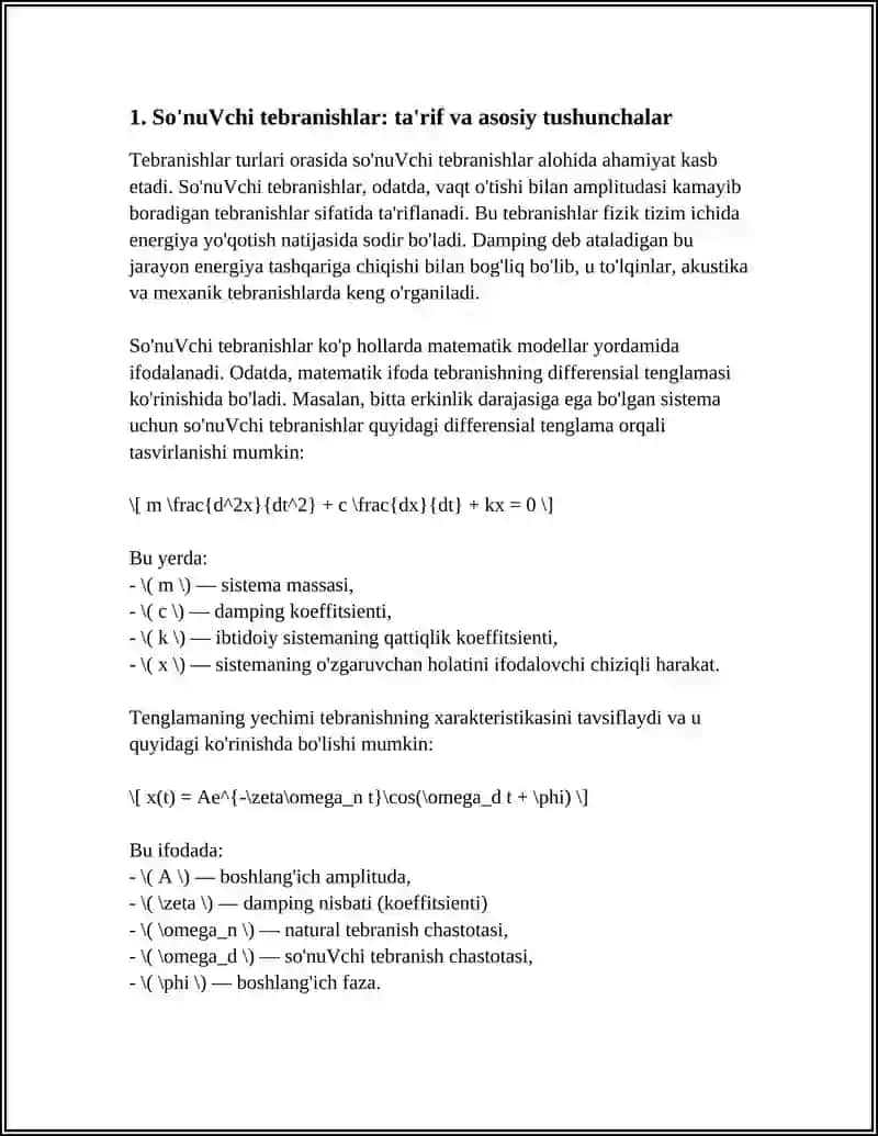 SO'NUVCHI TEBRANISHLAR 3
