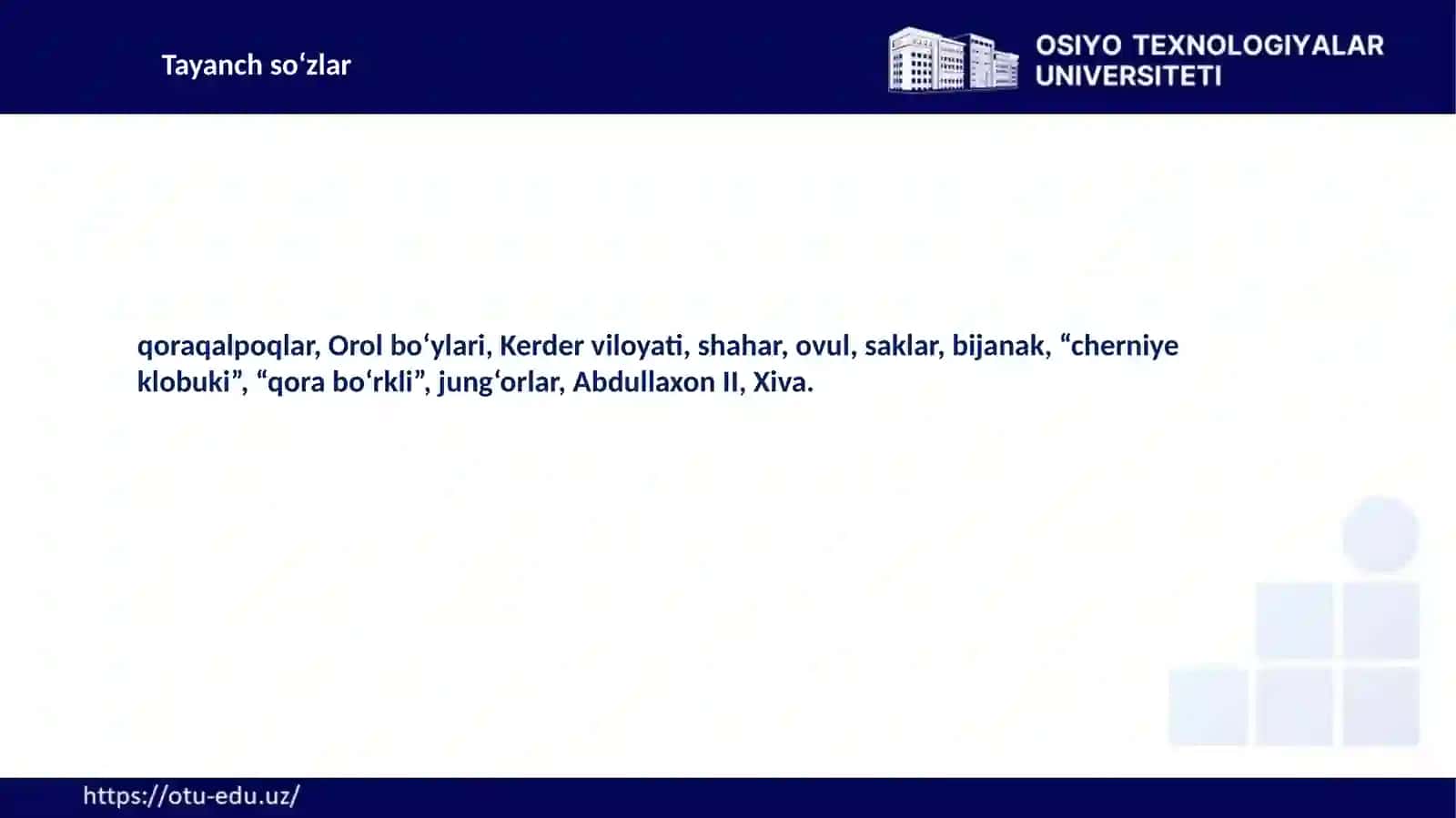 XVI-XIX ASRLARDA QORAQALPOQLAR 3