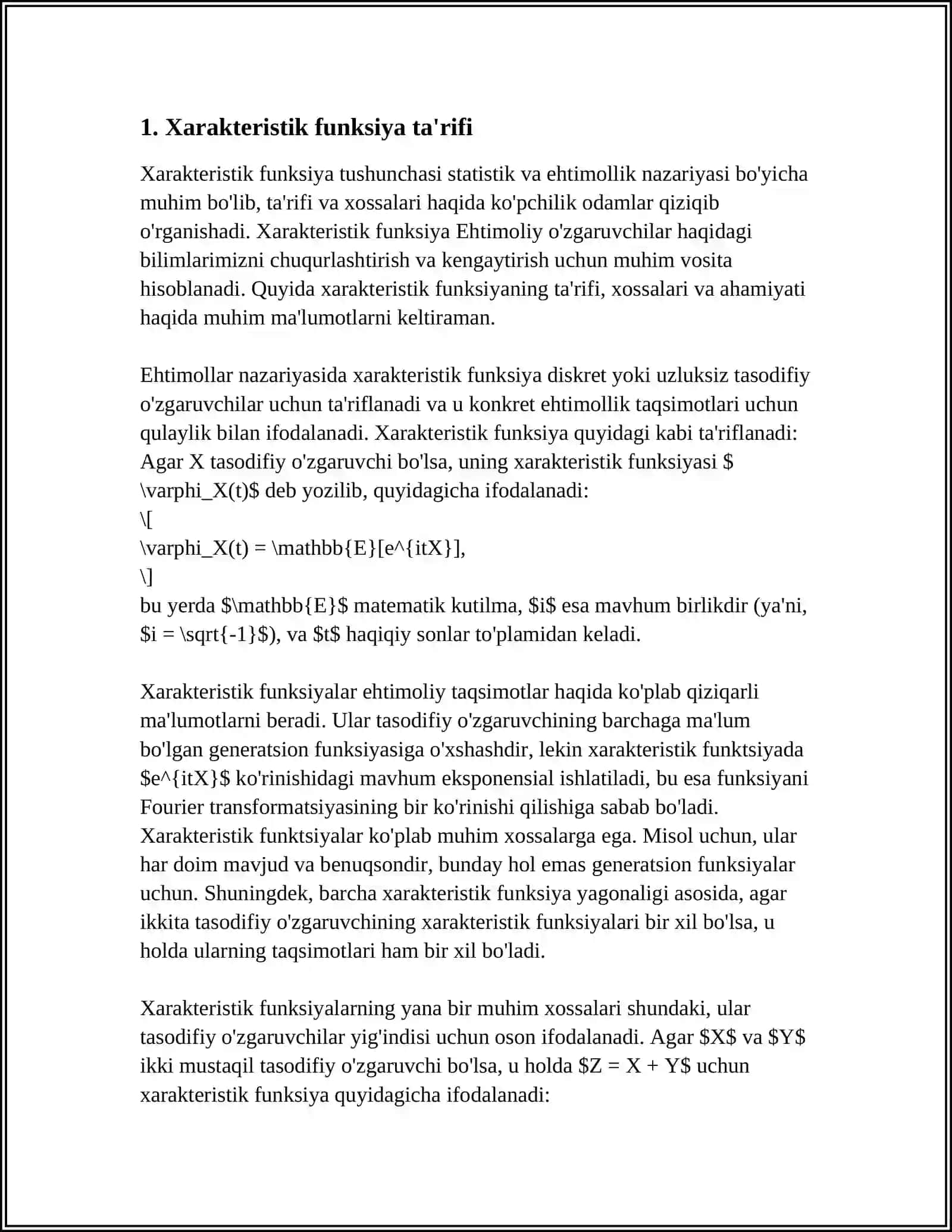 XARAKTERISTIK FUNKSIYA VA XOSSALARI 3