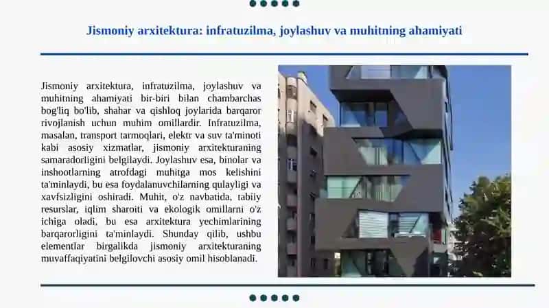 ITTning jismoniy va komunikatsiom arxitekturasi 3