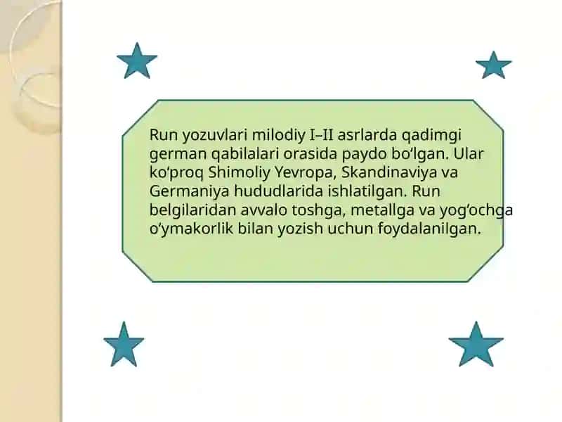 O'zbek til tarixi fanidan taqdimot 3