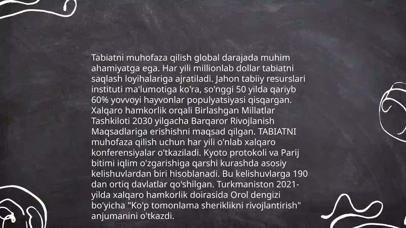 Tabiat va xalqaro hamkorlik 3