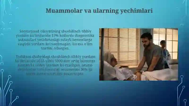 Shoshilinch Tibbiy Yordam Xonalari 3